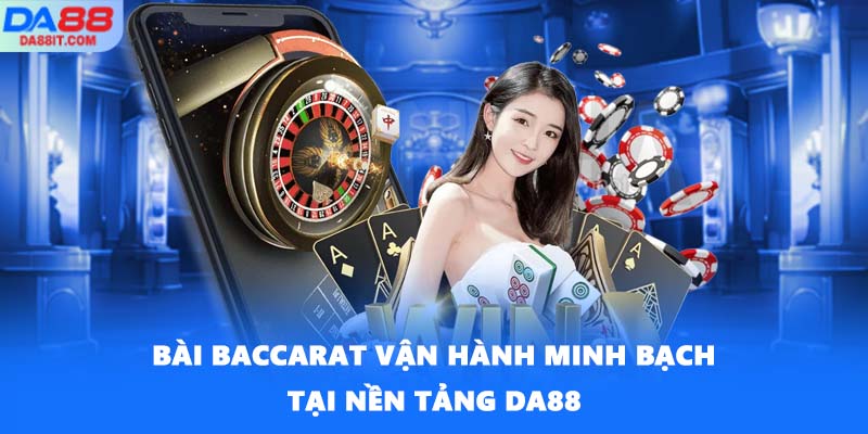 Bài Baccarat vận hành minh bạch tại nền tảng DA88